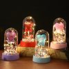 Eternal Galaxy Rose with LED Lights Romantic Gift for Valentine’s Day and Wedding