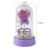 Eternal Galaxy Rose with LED Lights Romantic Gift for Valentine’s Day and Wedding