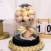 Eternal LED Rose Acrylic Dome Decor