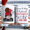 Eternal Promise To Be By Your Side, Romantic Couple Design - Personalized Custom Coffee Mug - CPL280_MG
