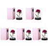 Eternal Rose in Glass Dome with LED Light – Romantic Gift for Valentine’s Day, Christmas, or Birthday