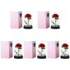 Eternal Rose in Glass Dome with LED Light – Romantic Gift for Valentine’s Day, Christmas, or Birthday