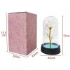 Eternal Rose Lamp LED Artificial Silk Flower Creative Gift for Valentine’s Day and Mother’s Day