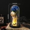 Eternal Rose LED Light with Acrylic Cover Romantic Desktop Flower Decoration