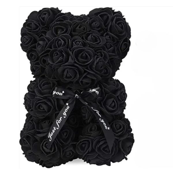 Eternal Rose Teddy Bear Artificial Flower Gift for Special Occasions