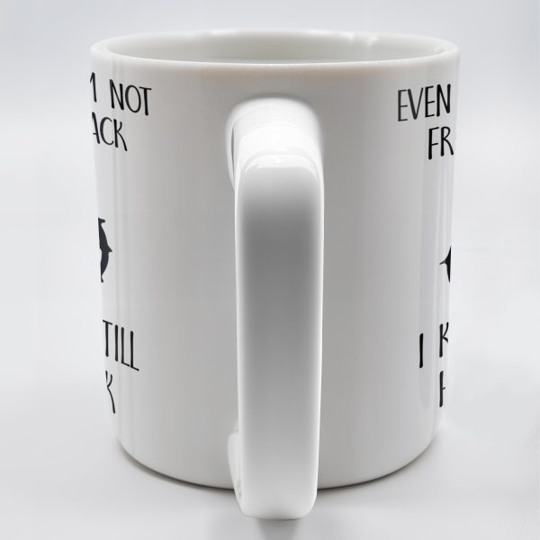 Even Though I'm Not From Your Sack I Know You Still Have My Back, Garlic Bulbs - Personalized Custom Coffee Mug - DAD133_MG