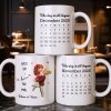 Every Day I Love You More, Couple And Calendar Design - Personalized Custom Coffee Mug - CPL1141_MG