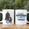 Every Hero Needs A Sidekick, Single Dad Mom White Mug