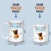 Every Meal You Bake, We'll Be Watching You - Dog Personalized Custom Mug - Gift For Pet Owners, Pet Lovers