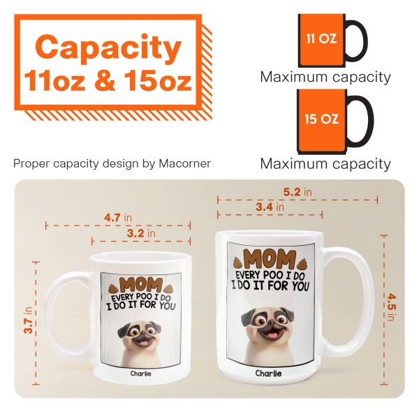 Every Poo I Do - Personalized Mug