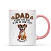 Every Poo I Do I Do It For You Cute Cartoon Dogs Personalized Mug