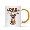 Every Poo I Do I Do It For You Cute Cartoon Dogs Personalized Mug