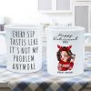 Every Sip Tastes Like It's Not My Problem Anymore, Funny Retirement Gift for Woman, Personalized Mug