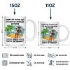 Every Sip Tastes Like It's Not My Problem Anymore Retirement - Personalized Mug