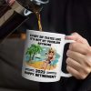 Every Sip Tastes Like It's Not My Problem Anymore Retirement - Personalized Mug