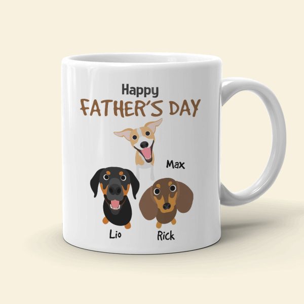 Every Snack You Make Every Meal You Bake, Personalized Mug, Gift For Dog Lovers, Father's Day Gift