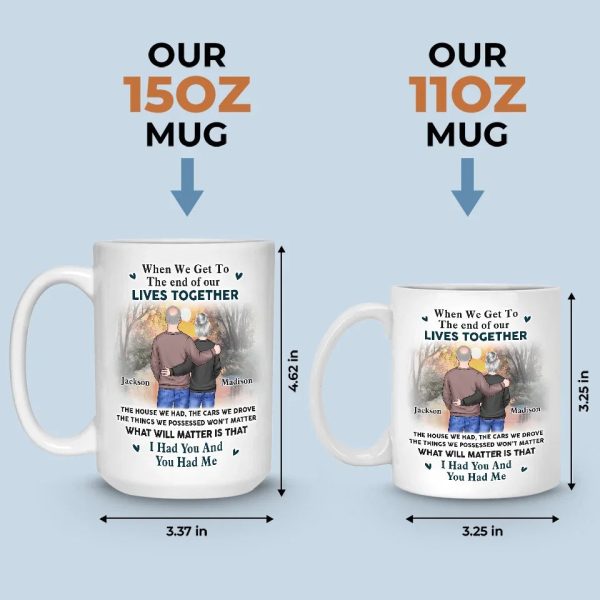 Every Sunset Is Sweeter With You - Couple Personalized Custom Mug - Gift For Husband Wife, Anniversary
