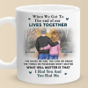 Every Sunset Is Sweeter With You - Couple Personalized Custom Mug - Gift For Husband Wife, Anniversary