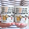 Every Treat You Fake We'll Be Watching You - Cat Personalized Custom Mug - Christmas Gift For Pet Owners, Pet Lovers