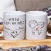 Everyday I Love You More Funny Valentine Mug Personalized Gift DA199 890042