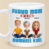 Everything I Am, I Owe To My Mom - Family Personalized Custom Mug - Gift For Mom