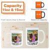 Everything I Am Is Because Of You - New Version - Personalized Mug