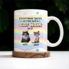 Everything Tastes Better With Cat Hair In It, Cats and Paw Prints - Personalized Custom Coffee Mug - CAT029_MG