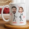 Everytime I See Your Butt, I Want To Touch It - Personalized Custom Coffee Mug - CPL1219_MG