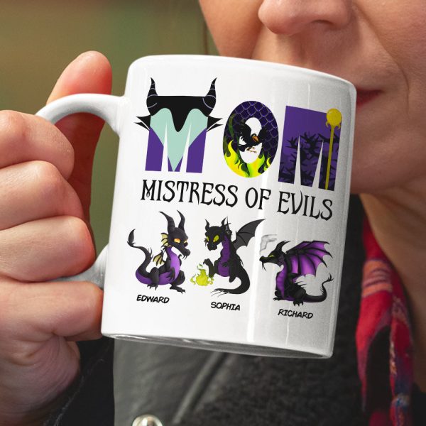 Evil Mom- DR-WHM-04qhdt040523 Personalized Coffee Mug