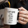Excellence Team Motivation Custom Mug - Personalized Custom Coffee Mug - COL084_MG