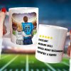 Excellent Husband Skill, Gift For Him, Personalized Mug, Football Couple Mug, Couple Gift