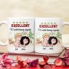 Excellent Would Bang Again - Personalized Couple Mug - Gift For Funny Couple