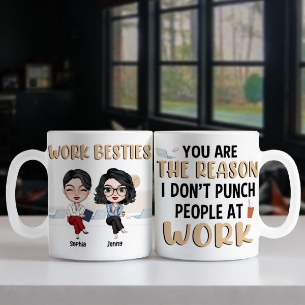 Exceptional Coworker, Best Work Friend, Personalized Coffee Mug, Perfect Gifts For Coworker