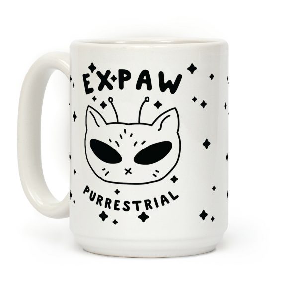 Expaw Purrestrial Coffee Mug