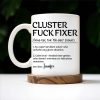 Expert Problem Solver Who Calms Situations - Personalized Custom Coffee Mug - COL009_MG