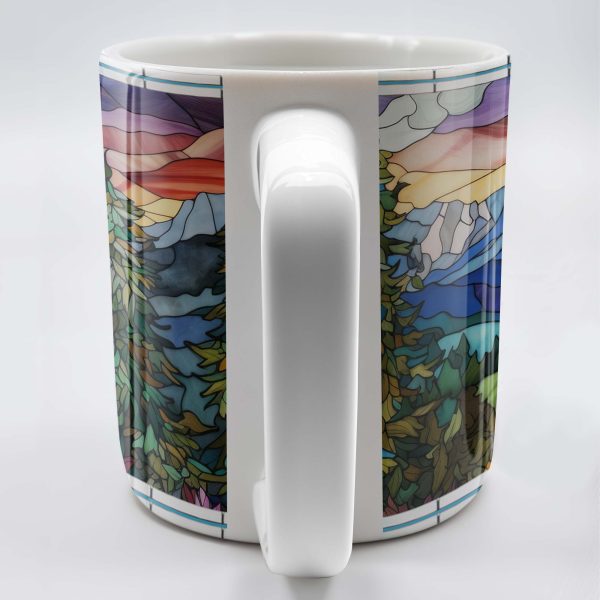 Explore Majestic Mountains Coffee Mug - Personalized Custom Coffee Mug - FAM231_MG
