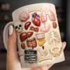 Explore The Beauty Of Anatomy With Detailed Human Organs - Personalized Custom Coffee Mug - DOC077_MG