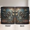 Explore The Ocean's Beauty With Steampunk Diver Art - Personalized Custom Coffee Mug - HOB039_MG
