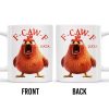 F-CAW-F Rooster Custom Coffee Mug - Personalized Custom Coffee Mug - COL096_MG