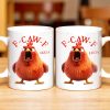 F-CAW-F Rooster Custom Coffee Mug - Personalized Custom Coffee Mug - COL096_MG