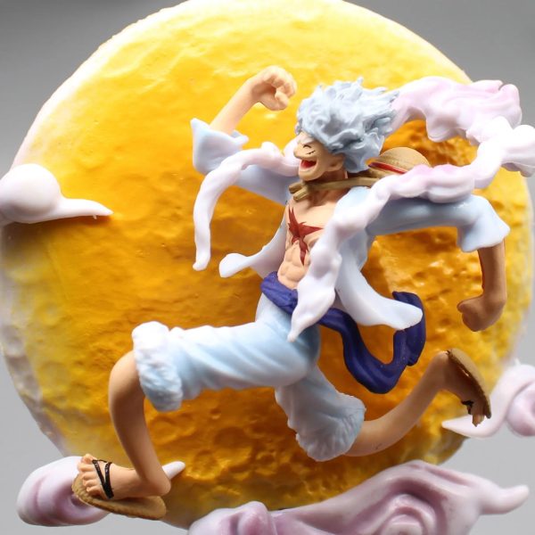 Fairy Nika Monkey D Luffy Gear 5 With Moon Light Action Figure