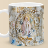 Faith And Love, Always - Family Personalized Custom 3D Inflated Effect Printed Mug - Gift For Yourself, Best Friends, Siblings, Family Members