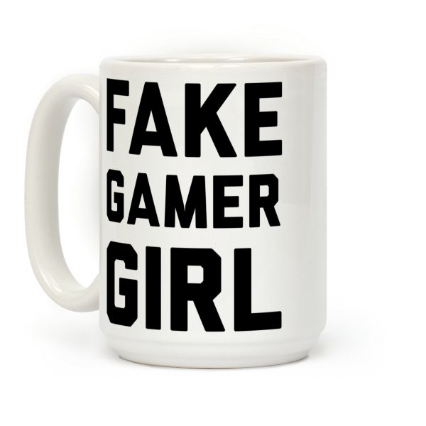 Fake Gamer Girl Coffee Mug