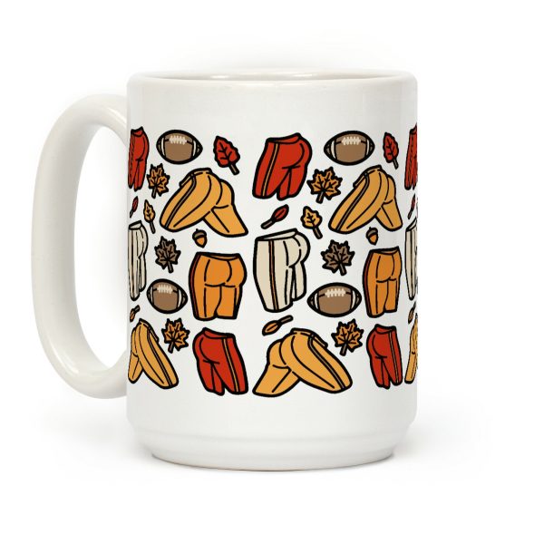Fall Football Butts Coffee Mug