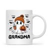 Fall Season Halloween Grandma Boo Personalized Mug, Halloween Gift For Grandma