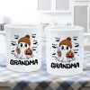 Fall Season Halloween Grandma Boo Personalized Mug, Halloween Gift For Grandma