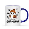 Fall Season Halloween Grandma Boo Personalized Mug, Halloween Gift For Grandma