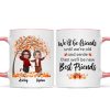 Fall Season Happy Doll Old Besties Personalized Mug