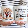 Fall Season Happy Doll Old Besties Personalized Mug