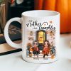 Fall Season Like Mother Like Daughter Front Porch Personalized Mug